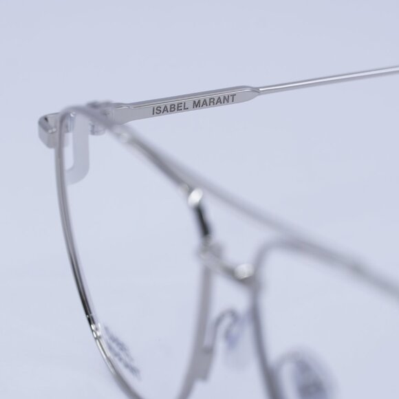🕶️ New Isabel Marant IM 0057 010 Eyeglasses - Palladium Frame 56mm - Picture 6 of 9